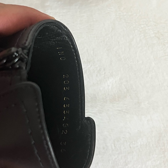 Alexander McQueen black with gold trim booties size 36 - Picture 15 of 16